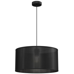 żyrandol  black, cylinder shade dia 400, h 200 black 1 5238