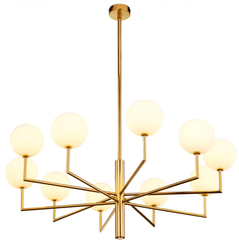 Lampa wisząca Jupiter FEME  brass X 1931 FE10  MS