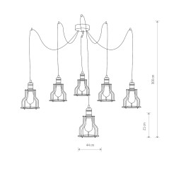 Lampa wisząca Nowodvorski 9631