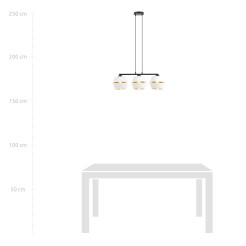 PIANO 3 WHITE/GOLD 1182/3