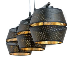 MALIA 3 BLACK/GOLD 1185/3