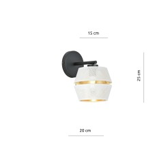 MALIA K1 WHITE/GOLD 1184/K1