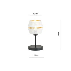 MALIA LN WHITE/GOLD 1184/LN