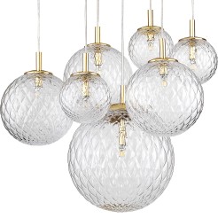 CADIX GOLD LAMPA SUFITOWA 7 PŁ 4608