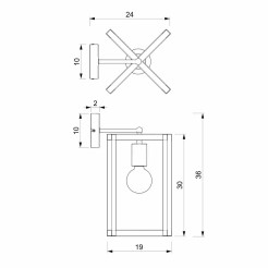 Kinkiet ARNOLD 1xE27 MLP8561