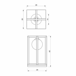 Lampa stołowa DIEGO 1xE27 MLP8571