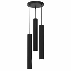 Lampa wisząca HUDSON BLACK 3xGU10 MLP8793