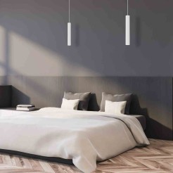 Lampa wisząca HUDSON WHITE 1xGU10 MLP8798