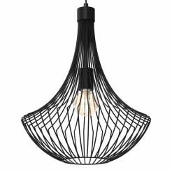 Lampa wisząca CESTA BLACK 1xE27 MLP8670