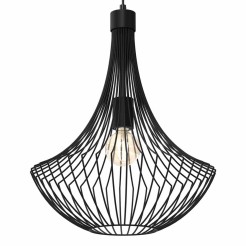 Lampa wisząca CESTA BLACK 1xE27 MLP8670