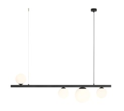 LAMPA WISZĄCĄ GARDA 4 BLACK 1099L1