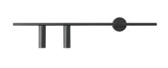 KINKIET TREVO 2 ALL BLACK (left) 1104D1