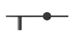 KINKIET TREVO ALL BLACK (left) 1104C1
