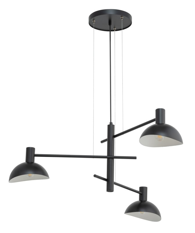 ARTIS 3 lampa wisząca czarny 40527