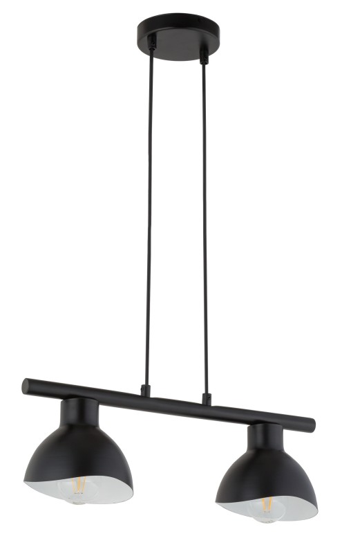 FLOP 2 lampa wisząca czarny_biały 32419