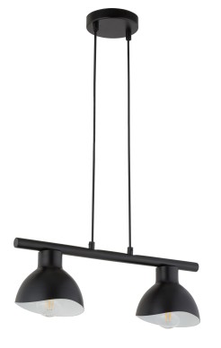 FLOP 2 lampa wisząca czarny_biały 32419