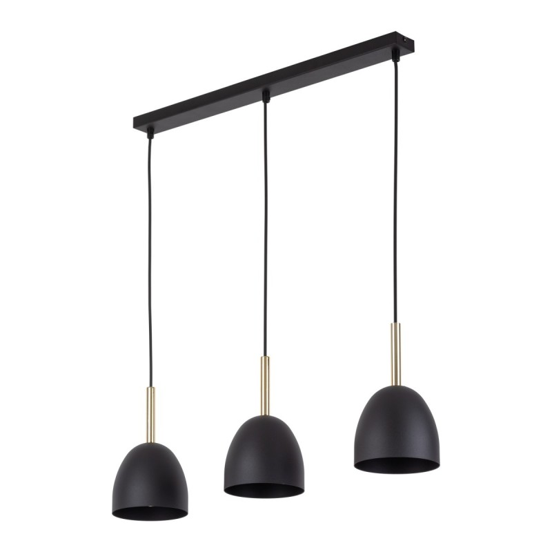 NORD BLACK LAMPA WISZĄCA 3 PŁ 4871