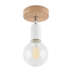 SIMPLY WOOD LAMPA SUFITOWA 1 PŁ WHITE 4745