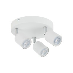 TOP WHITE LAMPA SUFITOWA 3 PŁ KOŁO 6316