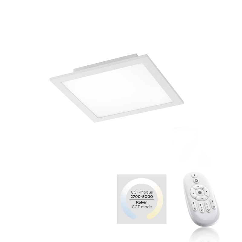 14530-16  FLAT  ceiling light, white