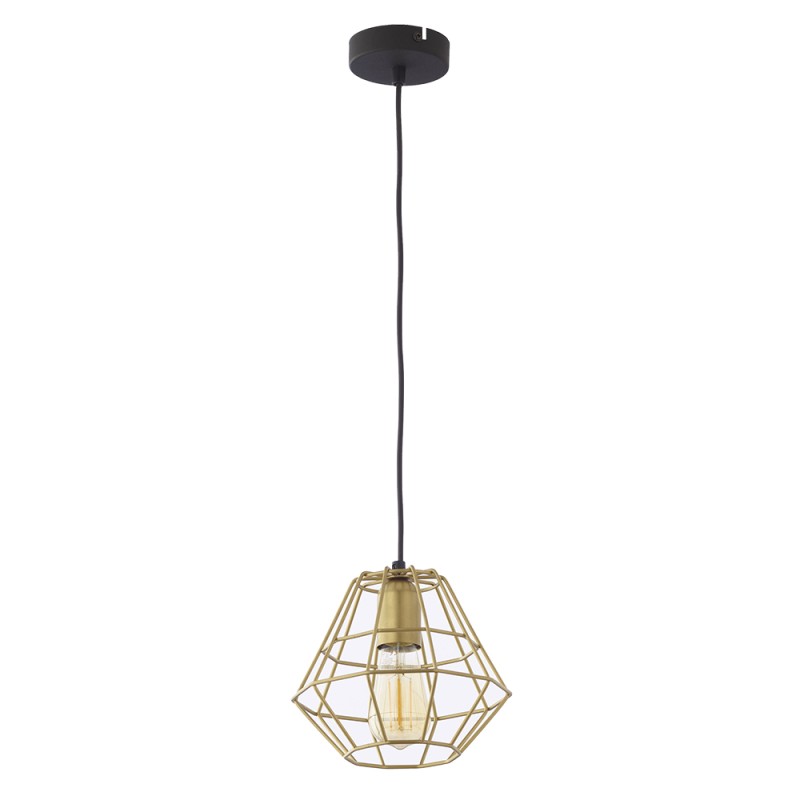 DIAMOND MM ZŁOTY PROSZEK LAMPA WISZĄCA 1 3219