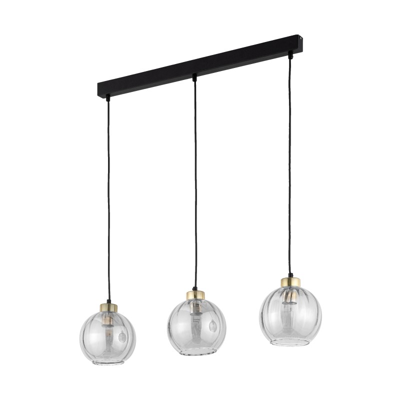 DEVI TRANSPARENT LAMPA WISZĄCA 3  LISTWA 4580