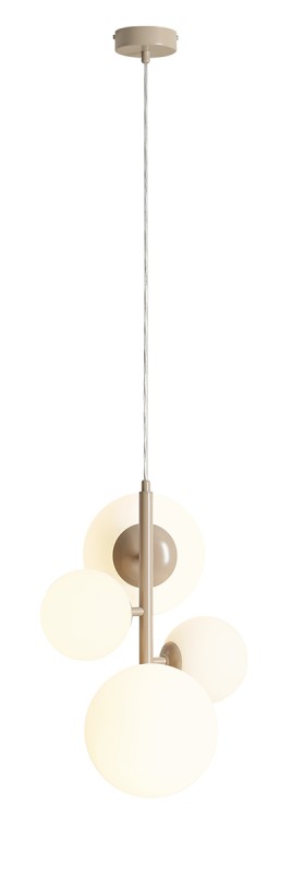 LAMPA WISZĄCA BLOOM 4 BEIGE
 1091L17