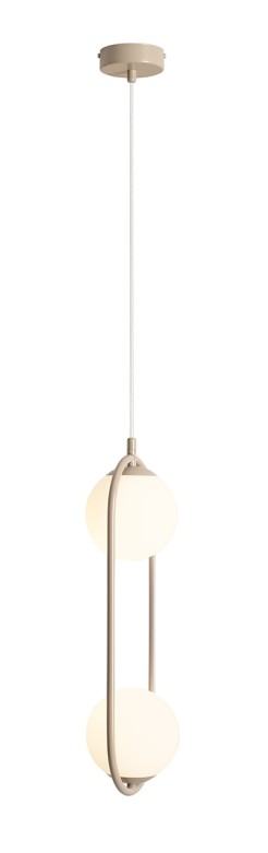 LAMPA WISZĄCA RIVA 2 BEIGE 1086H17