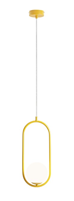 LAMPA WISZĄCA RIVA MUSTARD 1086G14