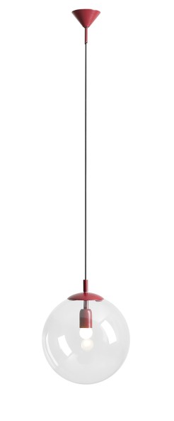 LAMPA WISZĄCA GLOBE RED WINE 562G15