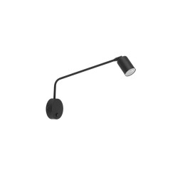 LOGAN BLACK KINKIET 1 4743