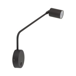 LOGAN BLACK KINKIET 1 4743