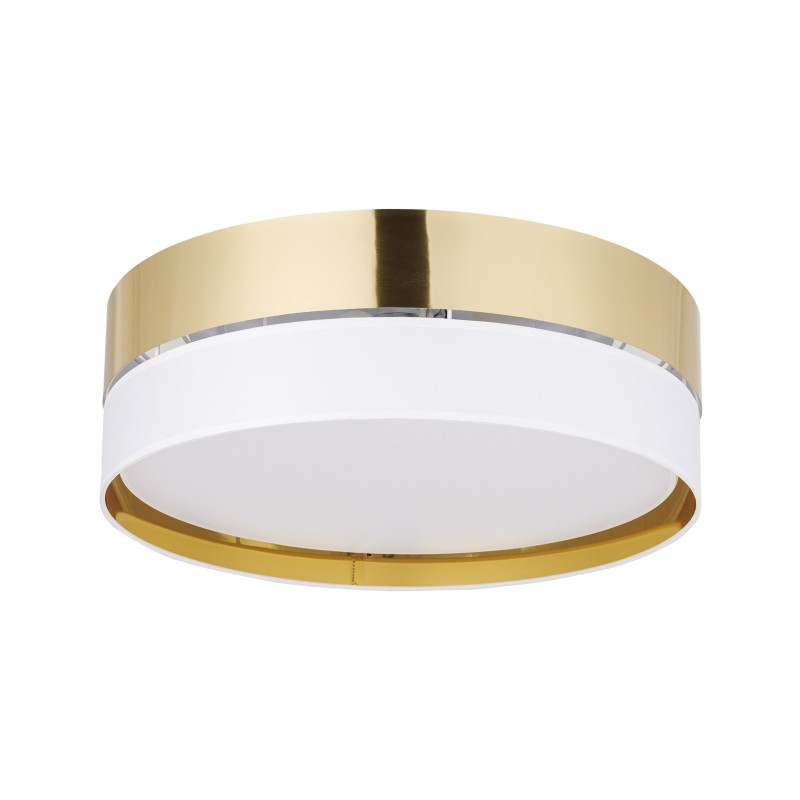 HILTON WHITE/GOLD LAMPA SUFITOWA 3 PŁ 450 4772