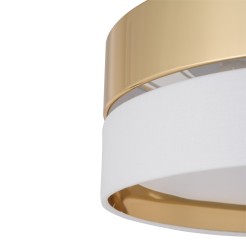 HILTON WHITE/GOLD LAMPA SUFITOWA 3 PŁ 450 4772