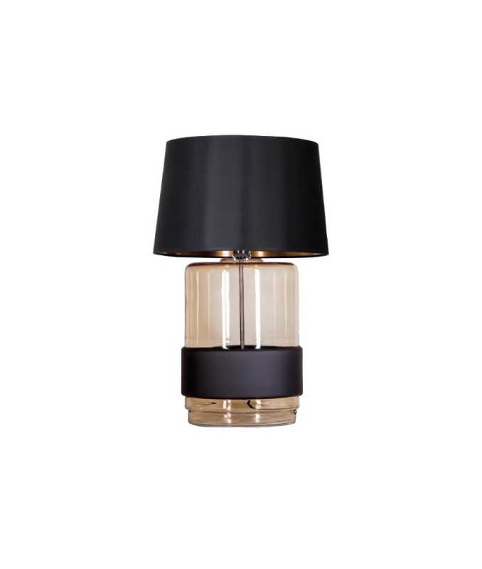 Lampka nocna/biurkowa/gabinet 4concepts UMBRIEL AMBER/BLACK L250110250