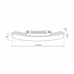 Zasilacz 100W 48V SLIM ROUND MAGNETIC do śr. 600mm ML8704