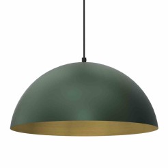 Lampa wisząca BETA GREEN/GOLD 1xE27 45cm MLP8287