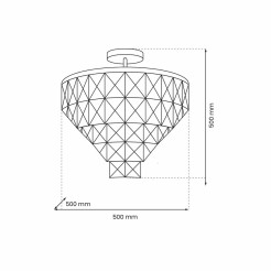 Lampa sufitowa CHELSEA CHROME 6xE14 ML8811