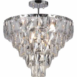 Lampa sufitowa CHELSEA CHROME 6xE14 ML8811