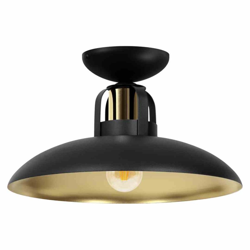 Lampa sufitowa FELIX BLACK/GOLD 1xE27 MLP8905