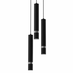 Lampa wisząca JOKER BLACK/CHROME 3xGU10 MLP8916