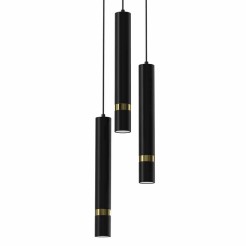 Lampa wisząca JOKER BLACK/GOLD 3xGU10 MLP8918