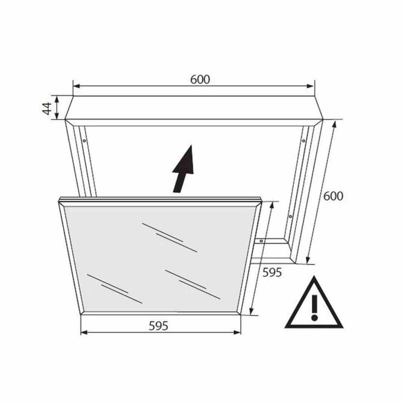 Ramka 600*600 Panel LED Aluminiowa EKP9131