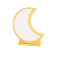 Moon lampa stołowa 12w led 3000k iq kids złoty 41-10599