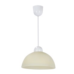 Vanilia lampa wisząca 18 1x60w e27 klosz kremowy 31-17741