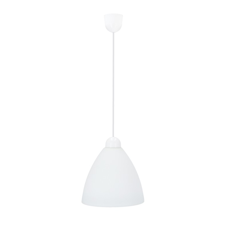 Menti lampa wisząca biały 1x60w e27 klosz biały 31-16287