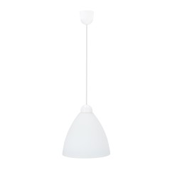 Menti lampa wisząca biały 1x60w e27 klosz biały 31-16287