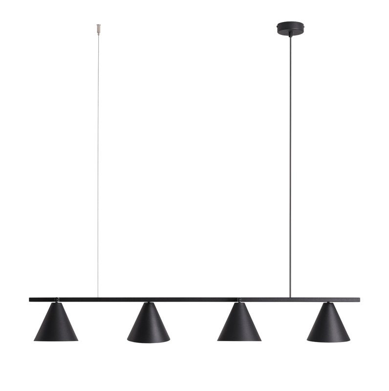 LAMPA WISZĄCA FORM 4 BLACK 1108L1