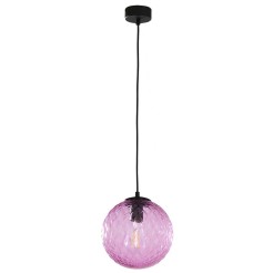 CADIX RÓŻOWY LAMPA WISZĄCA 1 PŁ 210 6343