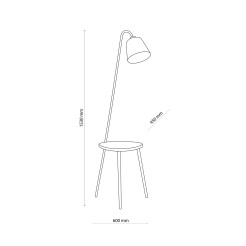 LAMI WHITE LAMPA PODŁOGOWA 1 PŁ 5584